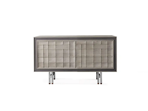 Wooden sideboard with doors DALE Quadra A 607 factory DALE from Italy. Foto №1