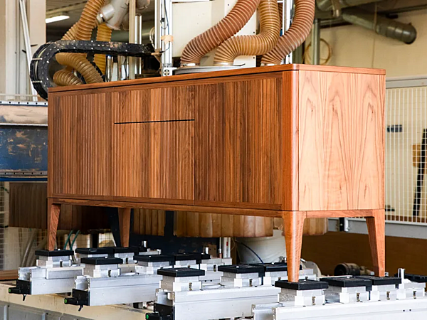Solid wood sideboard with doors DALE Eleva A 125 factory DALE from Italy. Foto №14