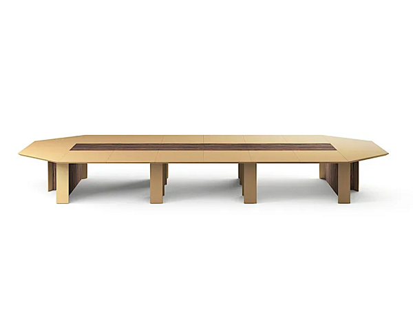 Wooden meeting table Meteora i 4 Mariani factory i 4 Mariani from Italy. Foto №1