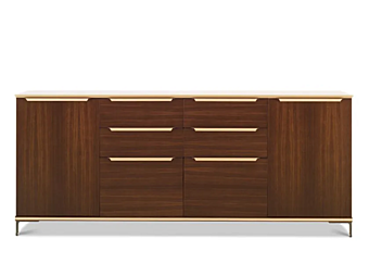 Low wooden office storage unit with drawers i 4 Mariani Paso Doble