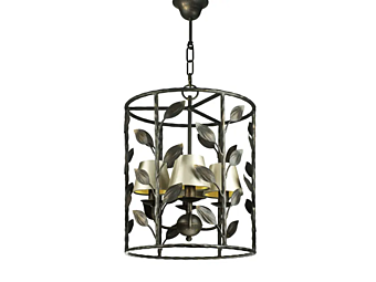 Metal Pendant Lamp Foliage Lantern Abrissi 11092 Metal Pendant Lamp Foliage Lantern Abrissi 11092 factory ABRISSI from Italy