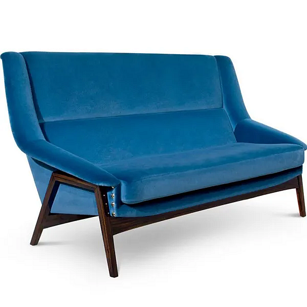 Two-seater fabric sofa Inca BRABBU factory BRABBU from Italy. Foto №4