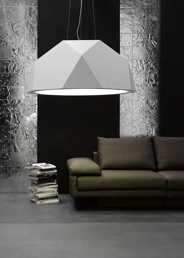 Aluminium pendant lamp Fabbian Crio factory Fabbian from Italy. Foto №11