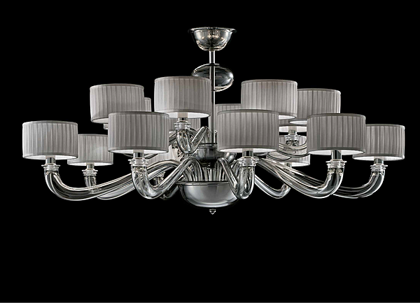 Chandelier Barovier&Toso Alexandria 5597/24 factory Barovier&Toso from Italy. Foto №4