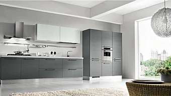 Kitchen HOME CUCINE frontali grigio cielo