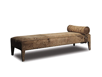 Day bed Freud из кожи BAXTER factory BAXTER from Italy
