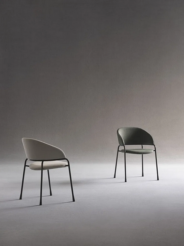 Fabric easy chair with armrests Potocco Fast 946 P 946/P factory POTOCCO from Italy. Foto №6