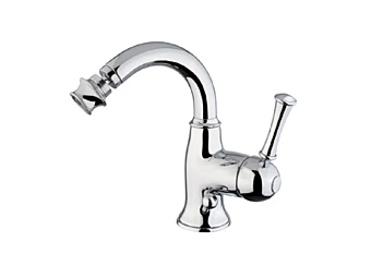 Countertop Steel Bidet Mixer Single Handle Gaia Mobili Aston factory GAIA from Italy