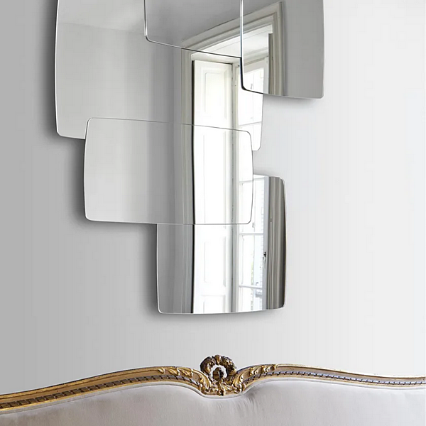 Wall Mounted Hall Mirror Biscuit LIGNE ROSET factory LIGNE ROSET from Italy. Foto №3