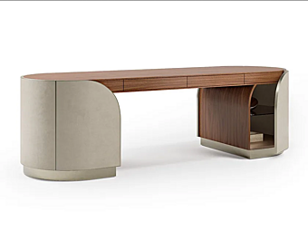 Leather Writing Desk with Drawers Capital Collection Duna Plus DUNP.SCR Leather Writing Desk with Drawers Capital Collection Duna Plus DUNP.SCR factory Capital Collection from Italy