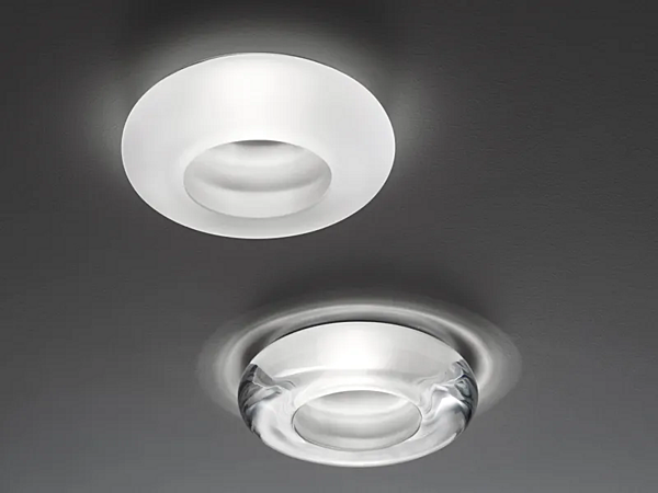 Recessed Crystal Spotlight for False Ceiling Fabbian Rombo factory Fabbian from Italy. Foto №3