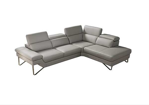 Corner Relaxing Sofa with Upholstered Back Egoitaliano Princess Collection factory Egoitaliano from Italy. Foto №1