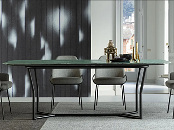 Rectangular Marble Table BertO CJ Collection