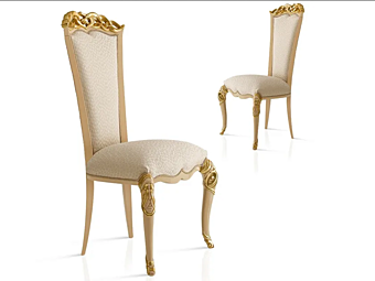 Upholstered fabric chair Harmony A.R. Arredamenti 310/I