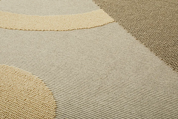 Rectangular rug with geometric patterns Cime Saba factory SABA from Italy. Foto №3