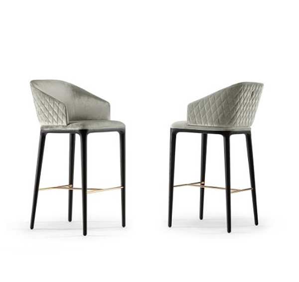 Bar stool ANGELO CAPPELLINI Opera LOUISE 47040 factory ANGELO CAPPELLINI from Italy. Foto №1