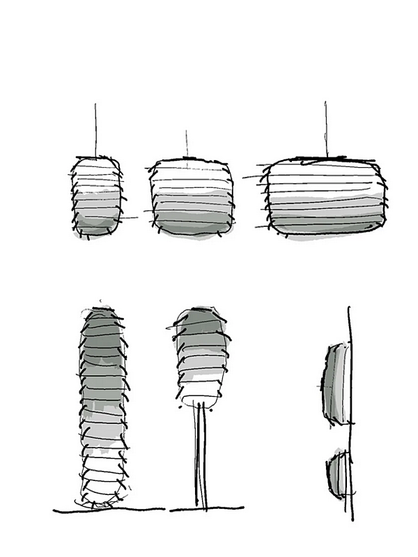 Aluminium Bollard Light Slicing Artemide T250210 factory Artemide from Italy. Foto №7