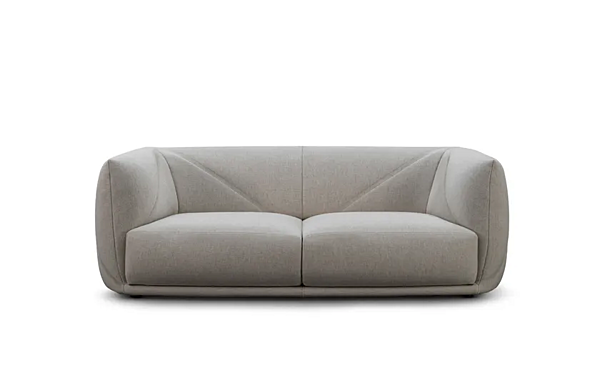 Three-seater sofa with removable cover Vela Saba factory SABA from Italy. Foto №10