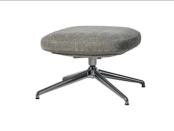 Upholstered fabric footstool Piccadilly Molteni & C Upholstered fabric footstool Piccadilly Molteni & C factory Molteni & C.(+VITRA) from Italy