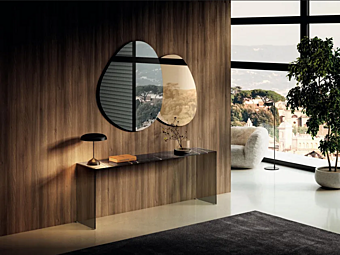 Rectangular glass console table LAGO Fine 2161 2161