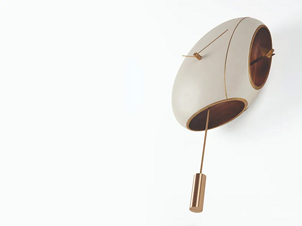 Pendulum Wall Mounted Leather Cuckoo Clock GIORGETTI factory GIORGETTI from Italy. Foto №4