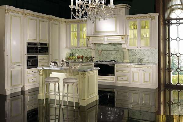 Kitchen ARTE ANTIQUA English Style factory ARTE ANTIQUA from Italy. Foto №2