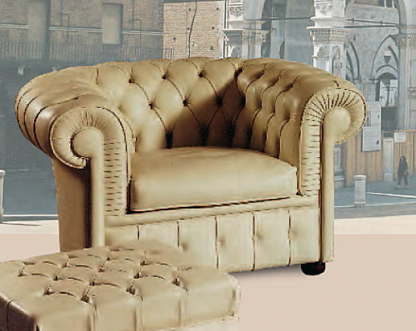 Armchair BM STYLE Chester factory BM STYLE from Italy. Foto №1