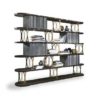 Wooden bookcase Mistral Box CARPANELLI factory CARPANELLI from Italy