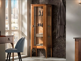Floorstanding Wood and Glass Bathroom Column Gaia Mobili Majestic Collection Floorstanding Wood and Glass Bathroom Column Gaia Mobili Majestic Collection factory GAIA from Italy