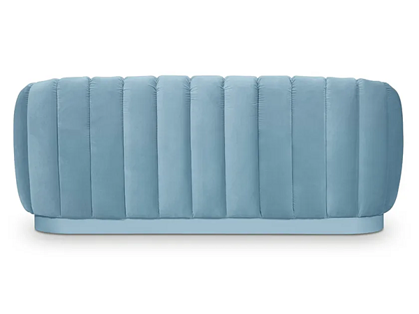 3-seater velvet sofa with soft back BRABBU OREAS factory BRABBU from Italy. Foto №5