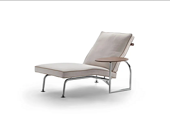 Upholstered fabric day bed with backrest FLEXFORM GINGER 02C921
