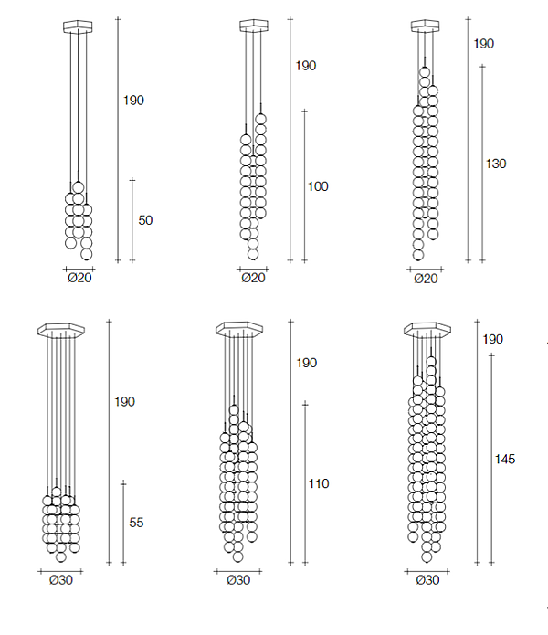 Chandelier TERZANI Abacus factory TERZANI from Italy. Foto №7