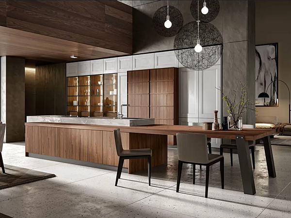Custom Wooden Kitchen Contemporary 3.0 Old Line factory Oldline from Italy. Foto №1