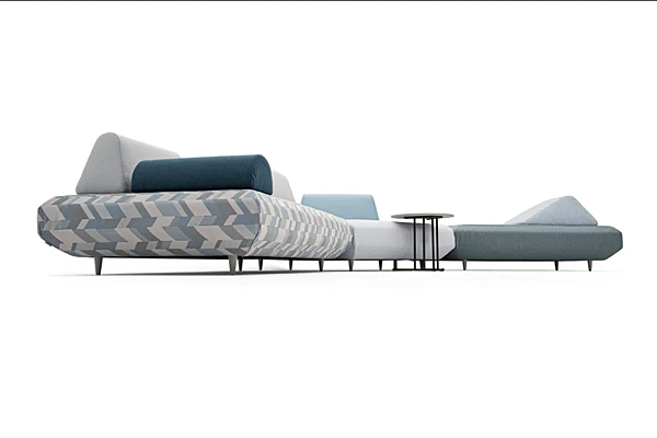 Modular Fabric Sofa with Soft Back VARASCHIN Bento 239 factory VARASCHIN from Italy. Foto №6