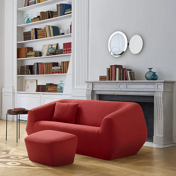 Two-seater fabric sofa with removable cover LIGNE ROSET Uncover 18010605-18010655 factory LIGNE ROSET from Italy. Foto №3