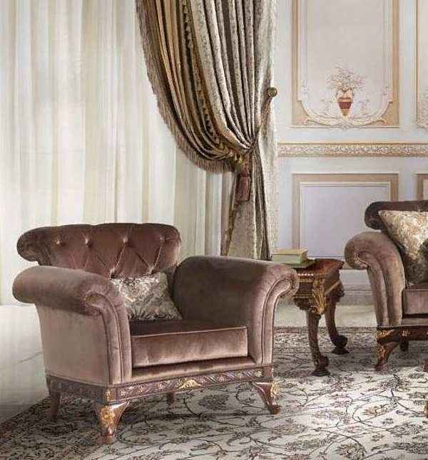 Armchair ANGELO CAPPELLINI ALLURE 60250/B factory ANGELO CAPPELLINI from Italy. Foto №1