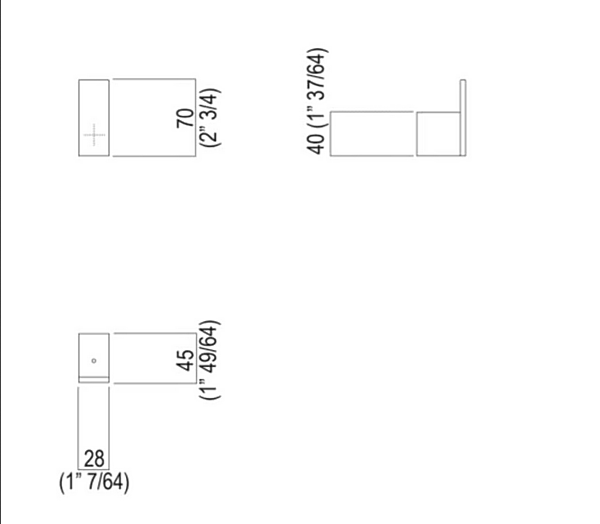 Aluminium robe hook AGAPE SEN factory Agape from Italy. Foto №3