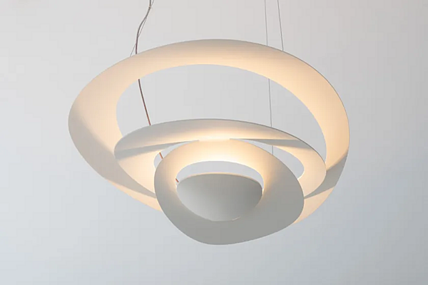 Pendant Lamp in Powder Coated Aluminium Artemide Pirce factory Artemide from Italy. Foto №9