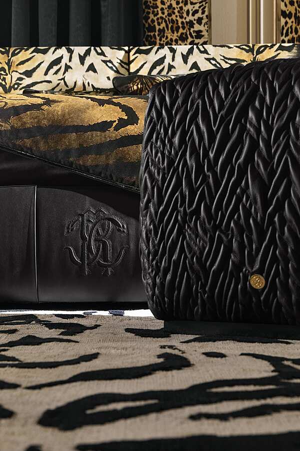 Bed ROBERTO CAVALLI MORNE factory ROBERTO CAVALLI from Italy. Foto №5