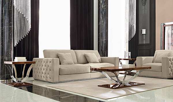 Coffee table ANGELO CAPPELLINI Opera TESEO 45063 factory OPERA CONTEMPORARY from Italy. Foto №2