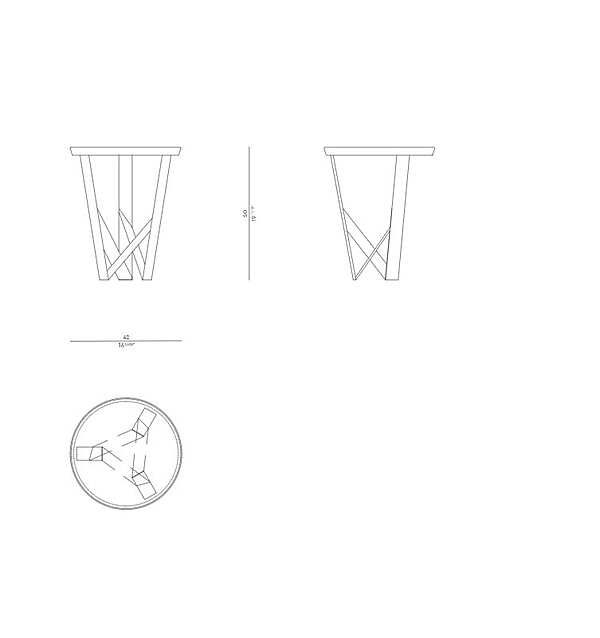 Coffe table ROSSATO TP- 01_1 M factory ROSSATO from Italy. Foto №6