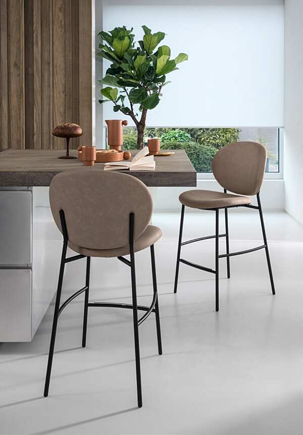 Bar stool CALLIGARIS INÈS factory CALLIGARIS from Italy. Foto №2