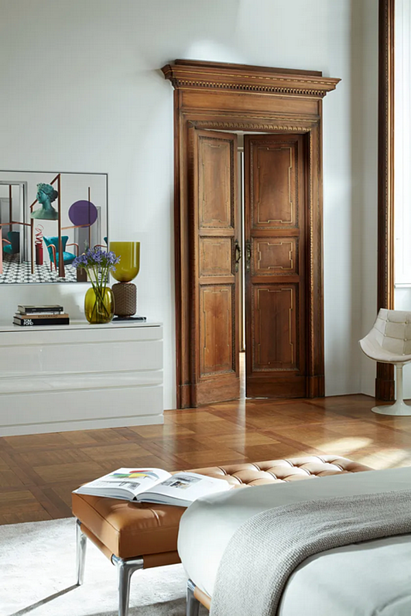 Blown Glass Table Lamp with Marble Base CASSINA Ficupala factory CASSINA from Italy. Foto №7