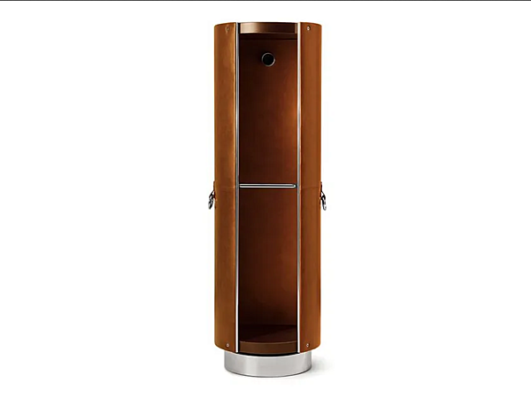 Mirrored leather wardrobe Tucroma i 4 Mariani factory i 4 Mariani from Italy. Foto №2
