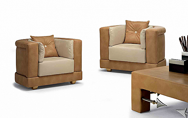 Armchair BM STYLE Achille - 2 factory BM STYLE from Italy. Foto №1