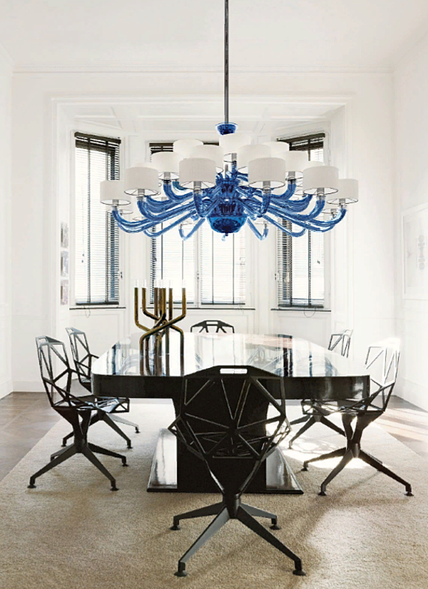 Chandelier Barovier&Toso Alexandria 5597/24 factory Barovier&Toso from Italy. Foto №6
