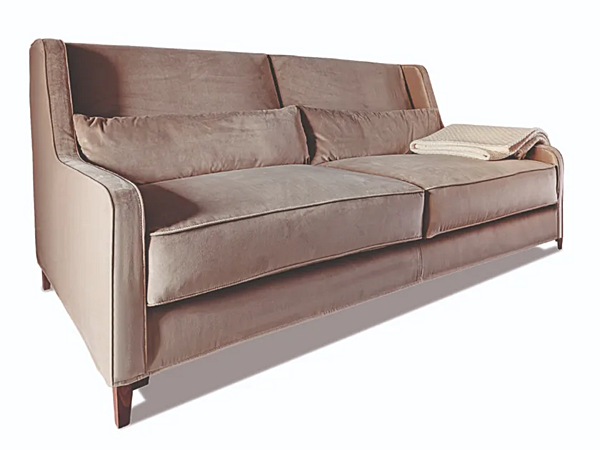 Two-Seater Fabric Sofa Bed VIBIEFFE 2300 Queen factory VIBIEFFE from Italy. Foto №1