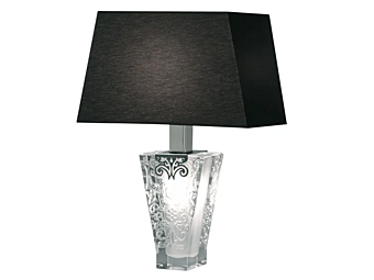 Crystal table lamp Vicky Fabbian Crystal table lamp Vicky Fabbian factory Fabbian from Italy