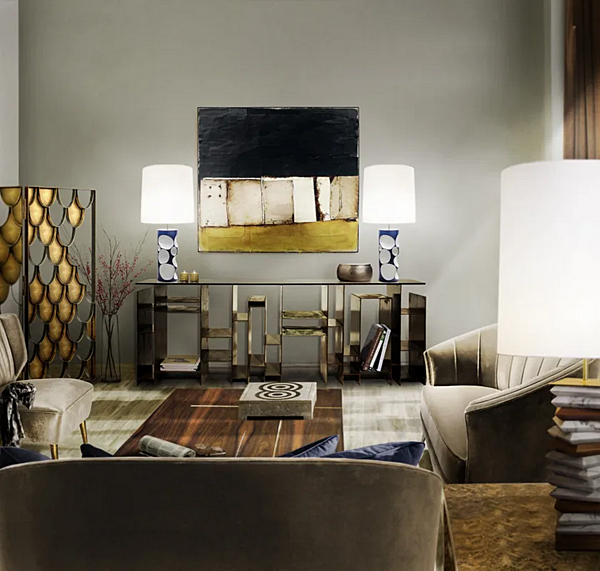 Marble Table Lamp Apache BRABBU factory BRABBU from Italy. Foto №4
