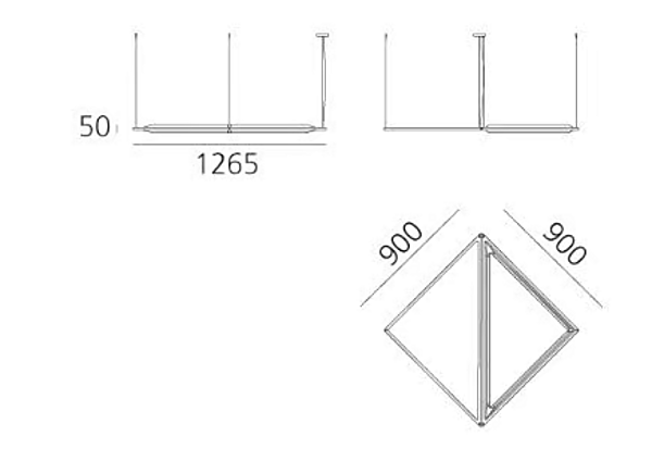 Pendant Lamp Flexia Acoustic Recycled PET Artemide CC10300, CC10000, CC10400 factory Artemide from Italy. Foto №37